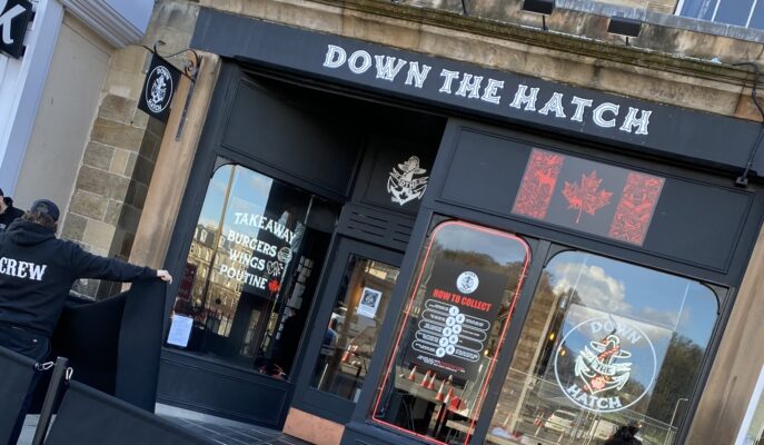 Down the Hatch exterior at Top of the Walk