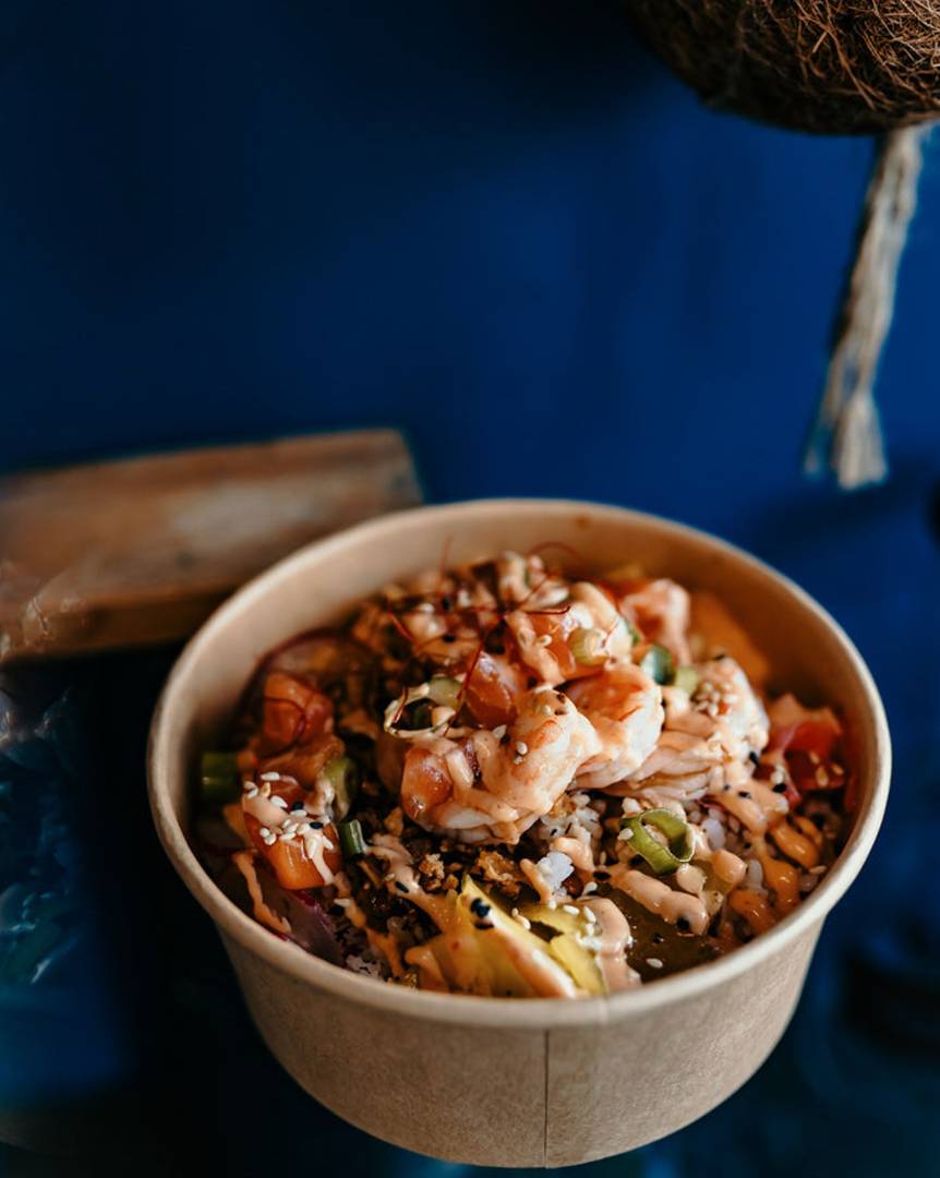 Food from bowls menu