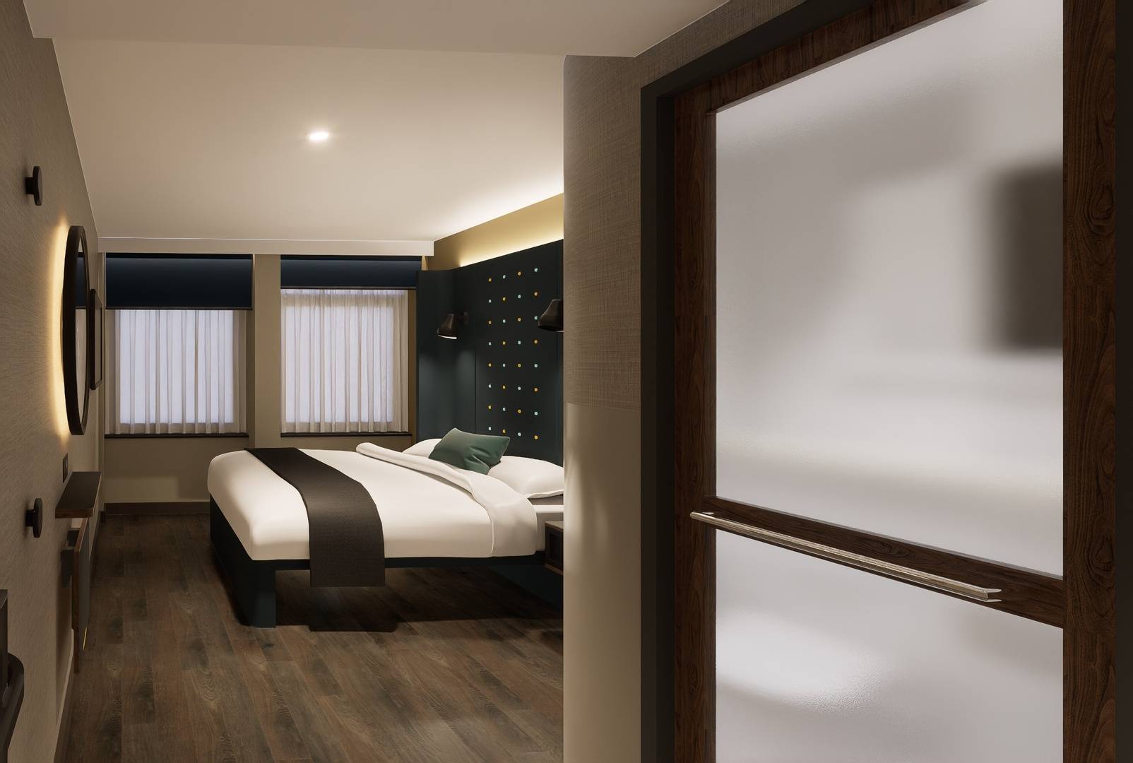 Point A Hotel Edinburgh bedroom