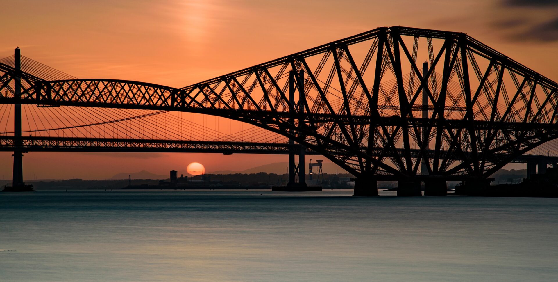 Sundown on the Forth