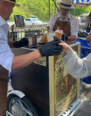 Thistle & Churn ice cream at market