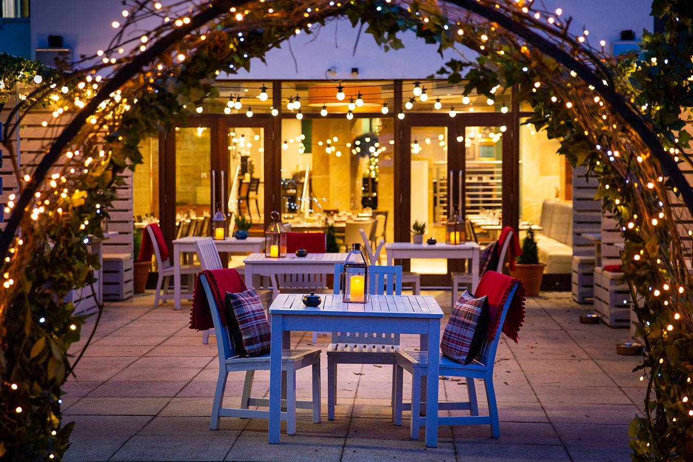 The Neighbourhood Restaurant & Bar outdoor seating