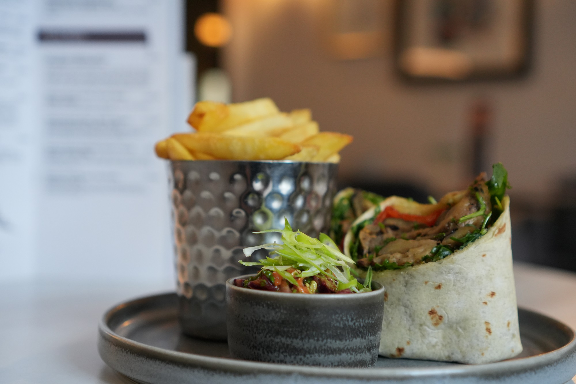 Food at Drinks & Dining at Ten Hill Place