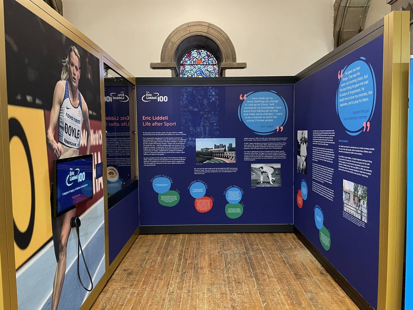 Eric Liddell: Legacy of an Olympic Legend Exhibition,© The Eric Liddell Community