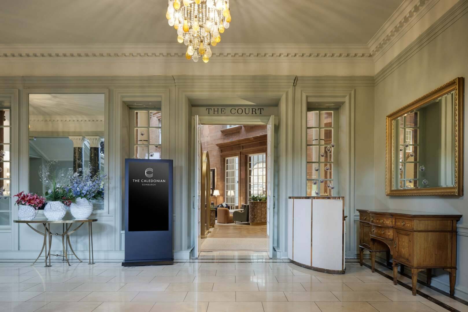 Lobby at The Caledonian