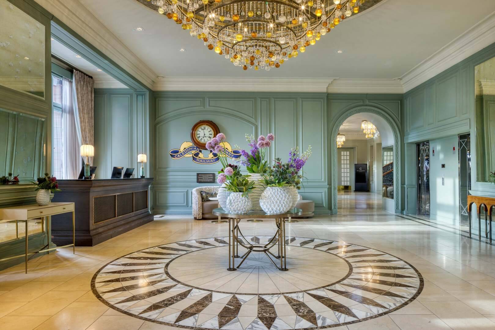 Lobby at The Caledonian