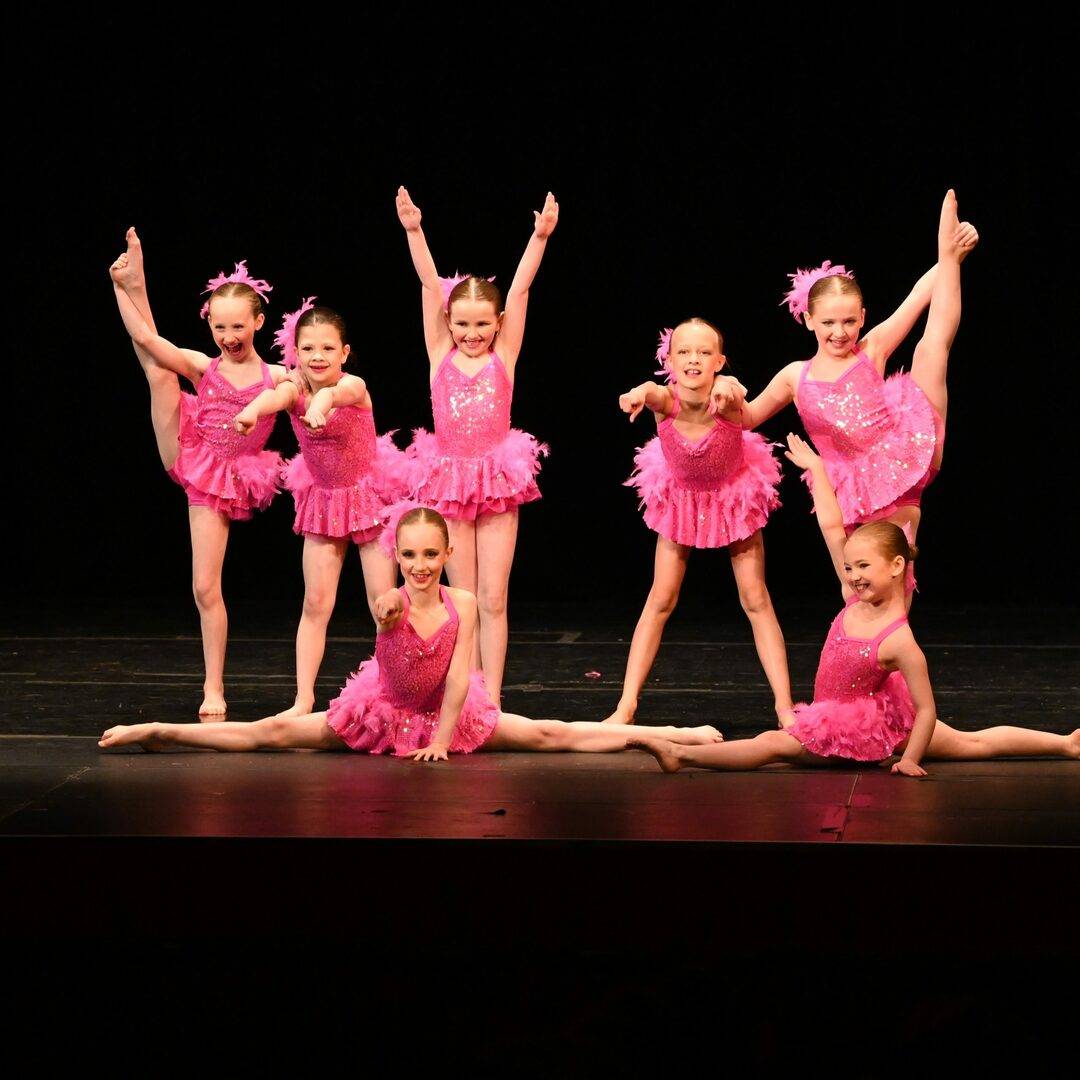Junior students taking part in a fun and engaging dance class at DN Dance in Edinburgh, building basic technique, coordination, and confidence in a supportive studio environment.,© Copyright 2022 DN Dance (Dynam-nic Dance Limited). Registration No: SC511081