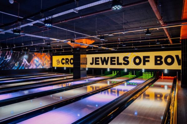 Bowling lane at King Pins
