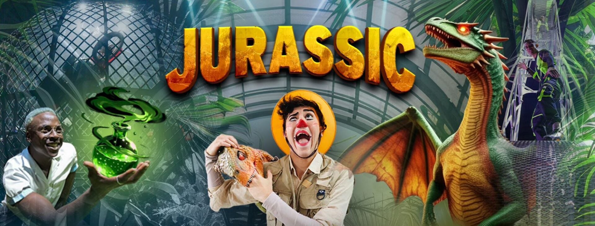Poster image for Big Kid Circus presents Jurassic.