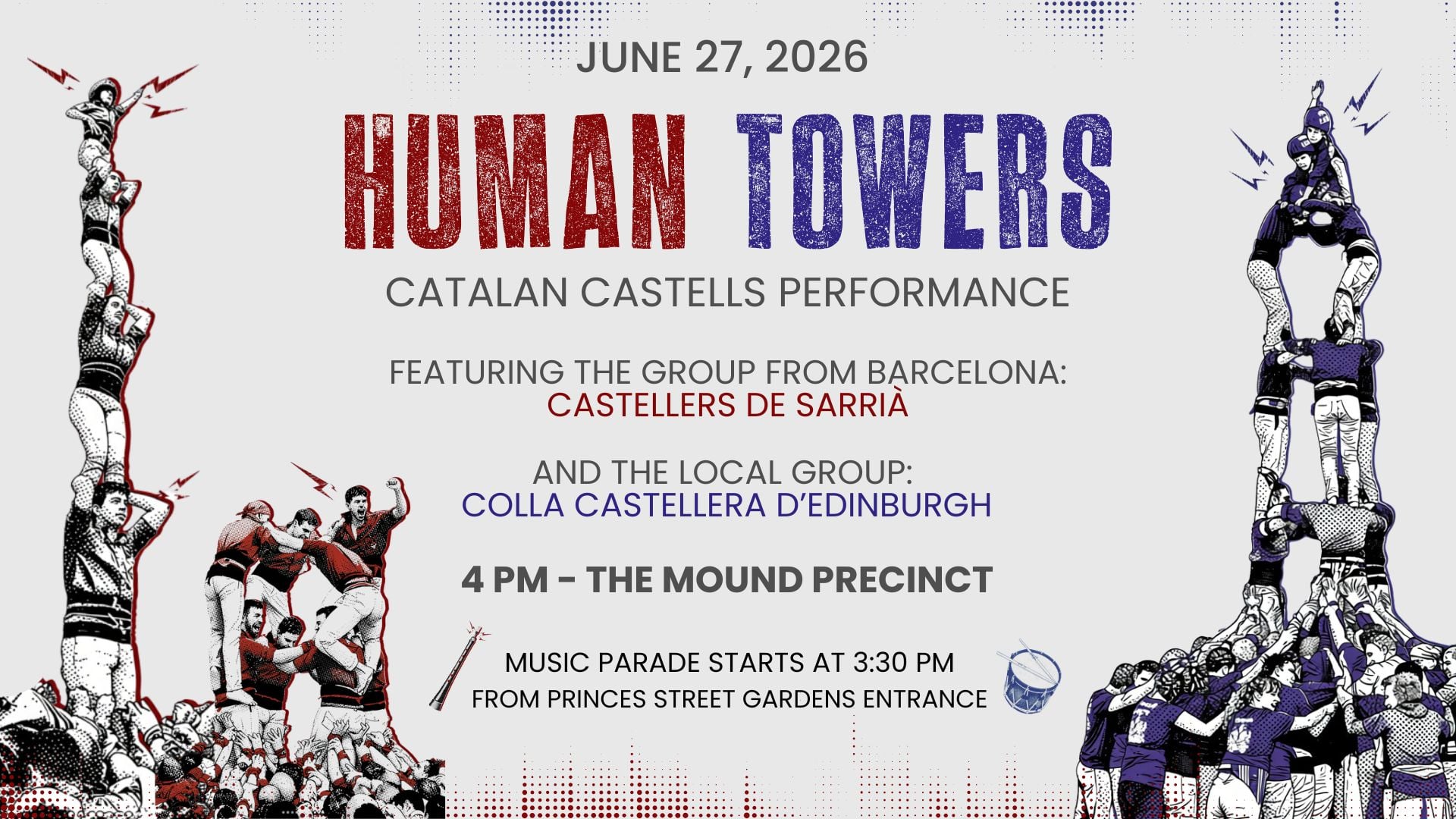 Poster image for Colla Castellera d'Edinburgh.