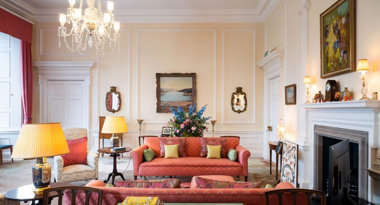 Sitting Room at Palace of Holyrood House