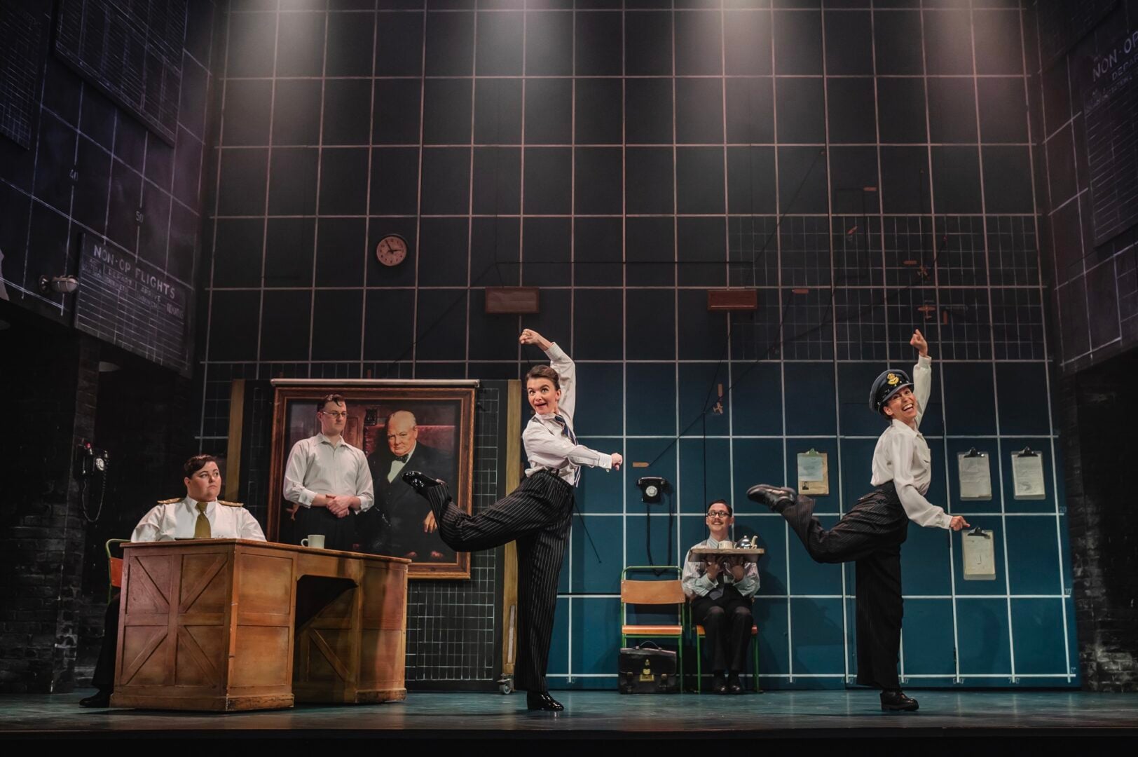 Cast of Operation Mincemeat at King's Theatre