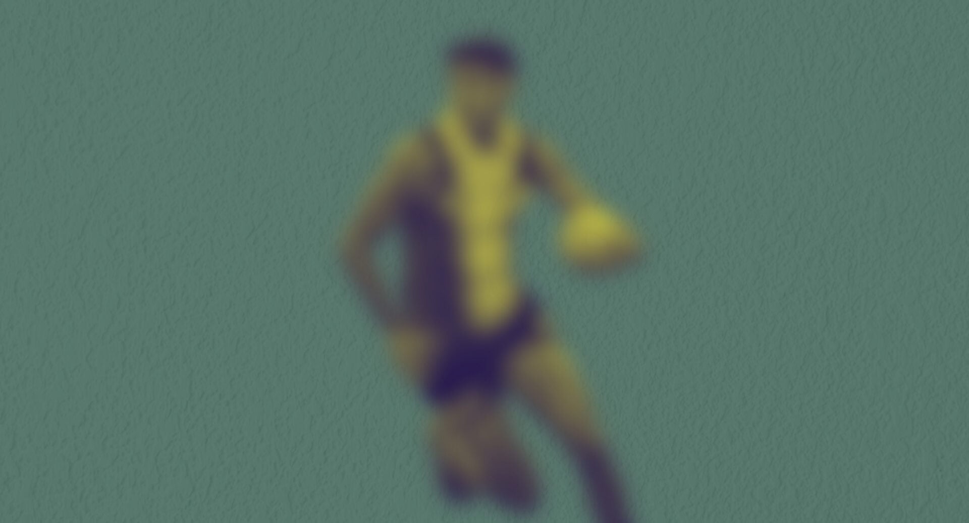Blurred image of a football player.
