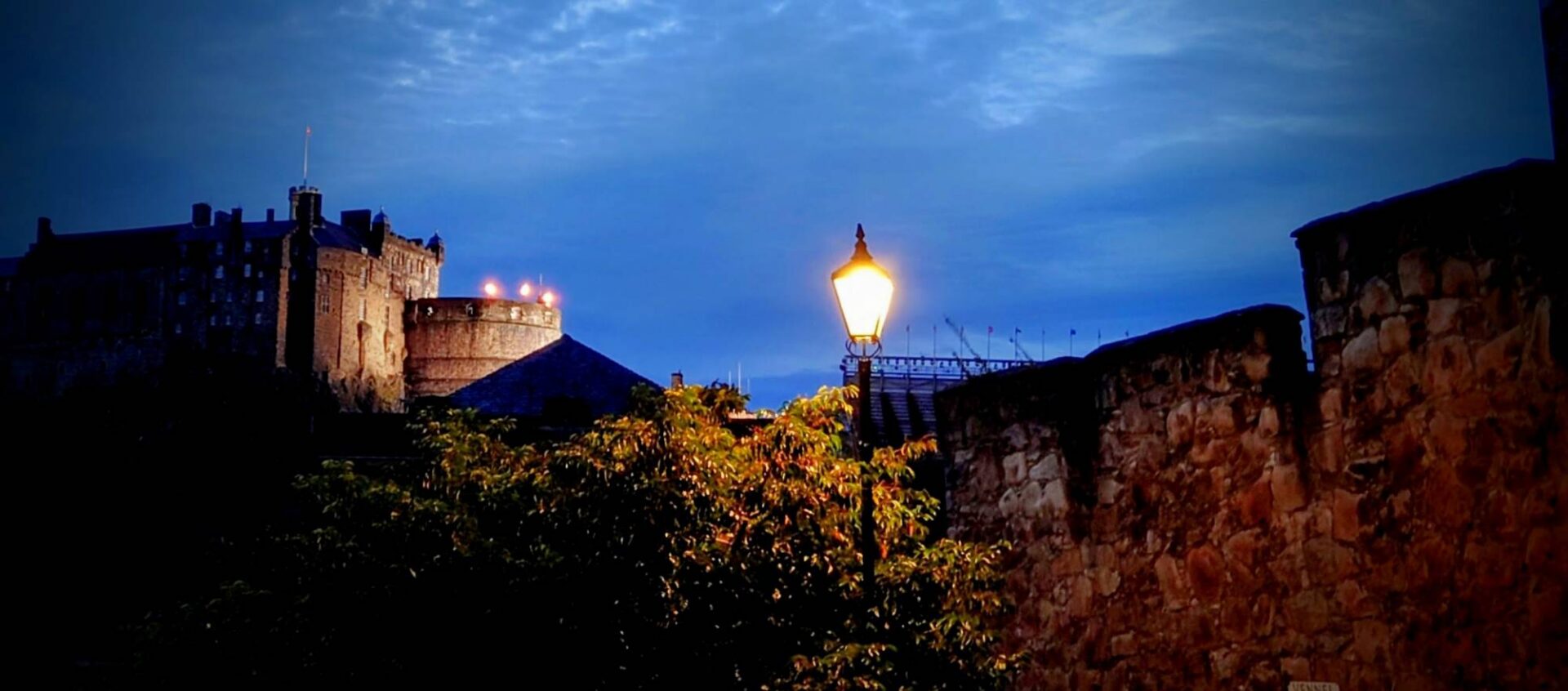 Edinburgh Castle at night ,© Ross McDowell