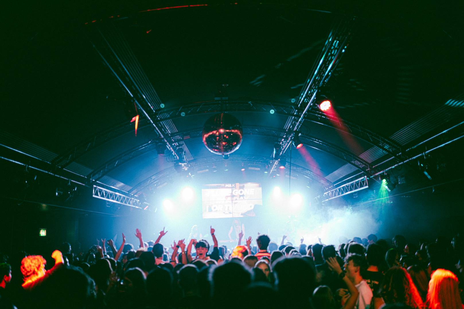 people dancing at nightclub
