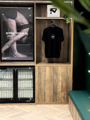 locker room at Stretched