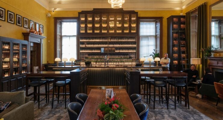 Interior of the Scotch Malt Whisky Society - The Vaults