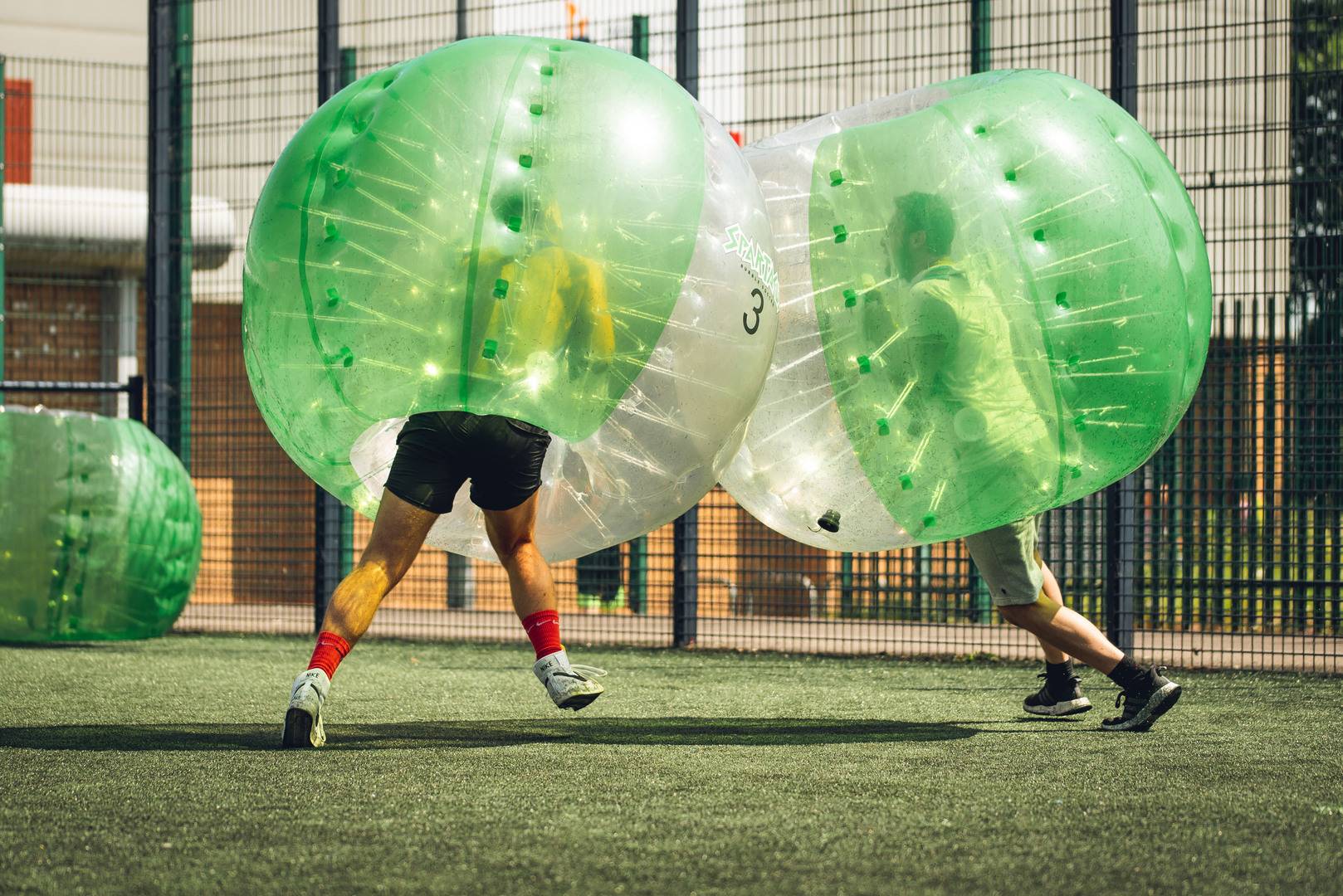 bubble football at Spartacus ,© Spartacus Bubble Soccer