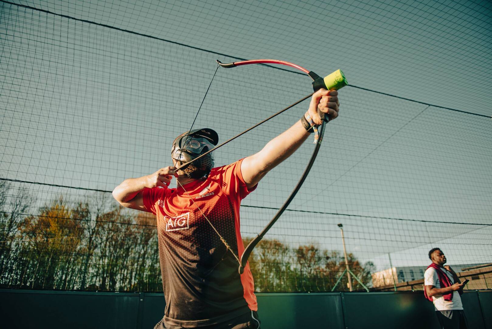 combat archery with spartacus,© spartacus bubble soccer