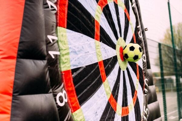 football darts with spartacus,© spartacus bubble soccer
