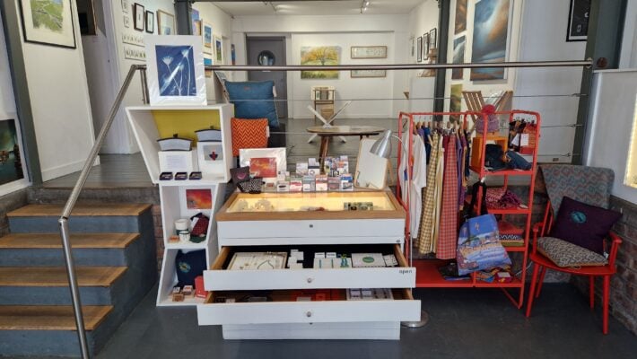 Interior of Coburg House Studios