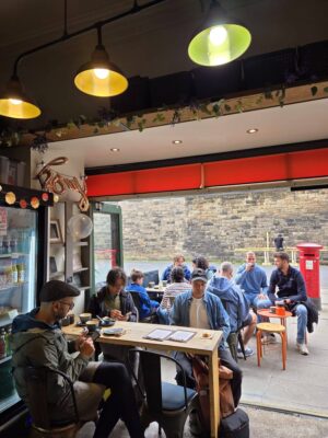 Interior of Dean Village Coffee House