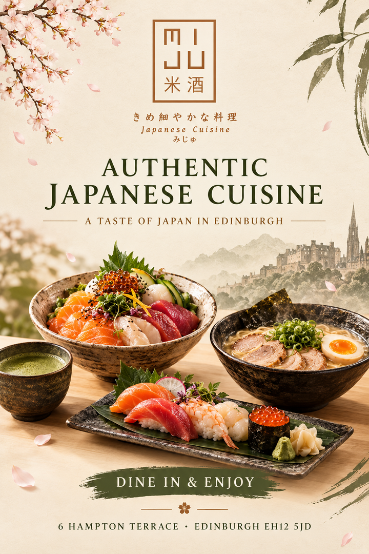 Promotional image for Miju. Authentic Japanese Cuisine, a fresh Japanese dishes.,© MIJU Hotel & Restaurant