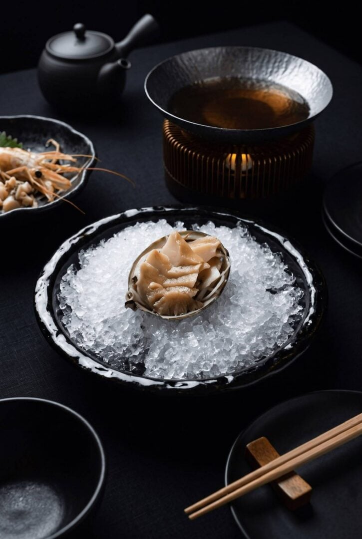 Food available at MIJU Japanese restaurant