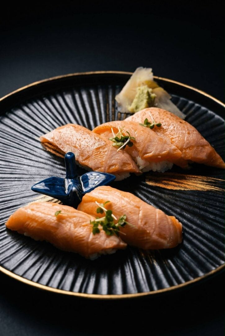 Food available at MIJU Japanese restaurant