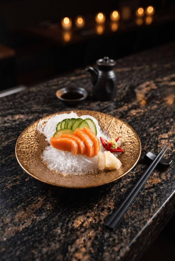 Food available at MIJU Japanese restaurant