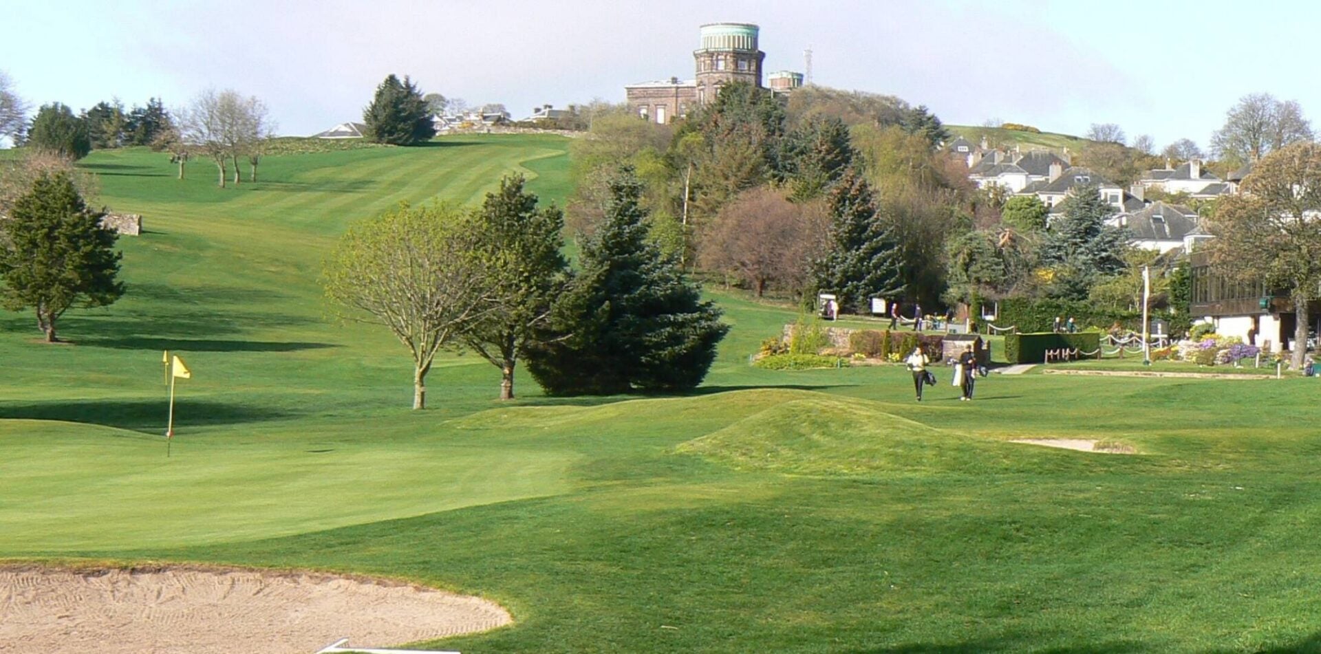 11th Hole by the clubhouse,© Craigmillar Park Golf Club
