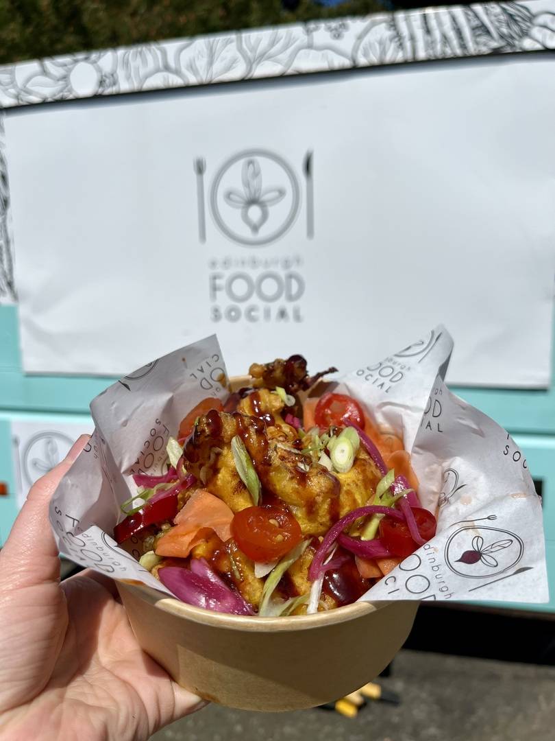 Street food at Edinburgh Food Social